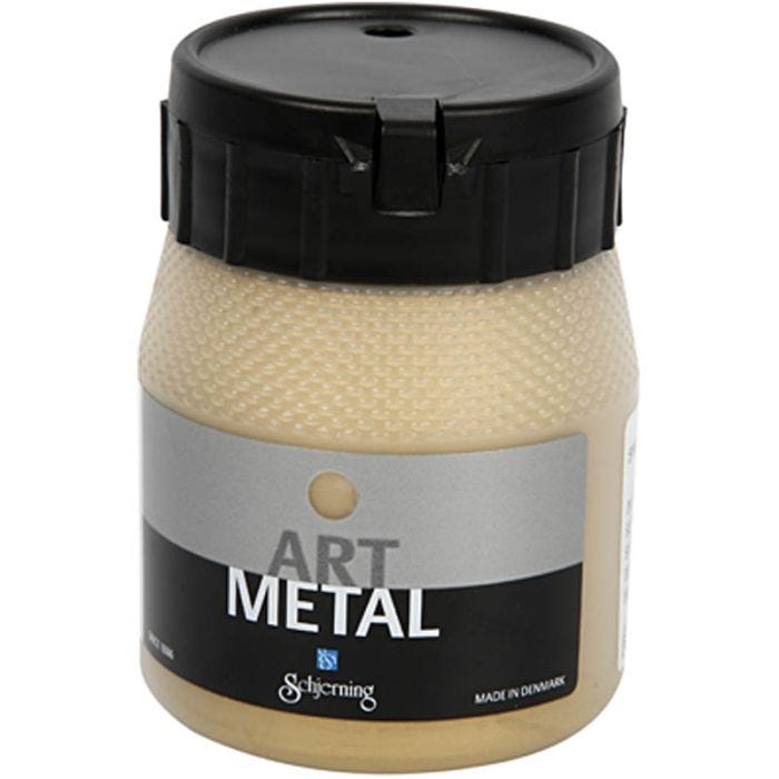 Hobbyverf Metallic, licht goud(5102), 250ml/ 1 fles