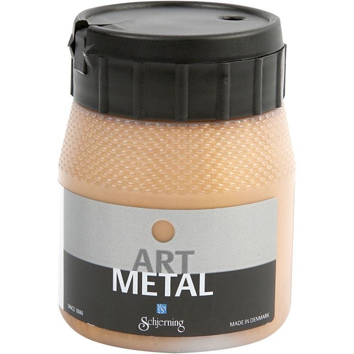 Hobbyverf Metallic, donker goud(5106), 250 ml/ 1 fles
