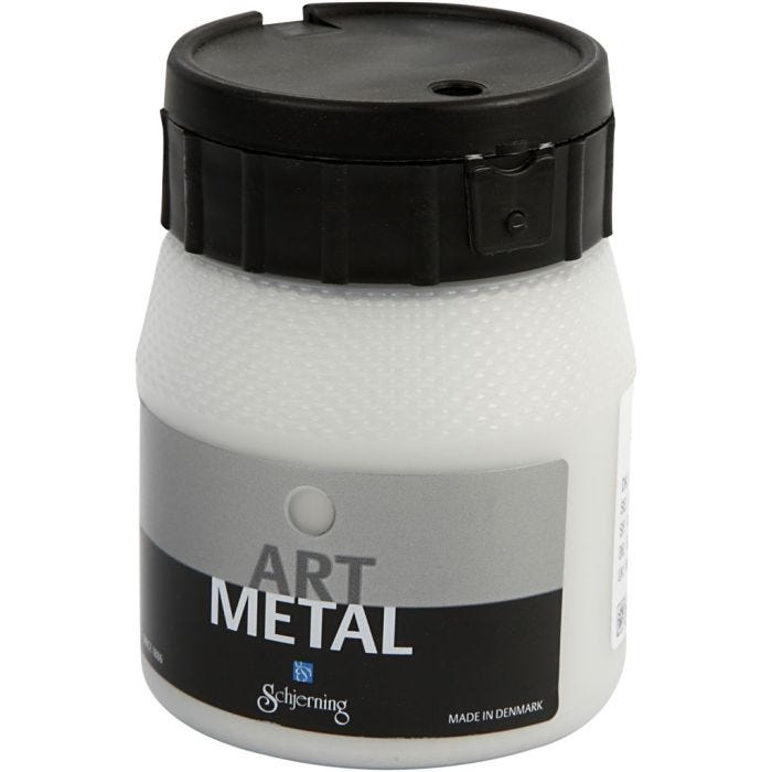Hobbyverf Metallic, zilver(5110), 250 ml/ 1 fles