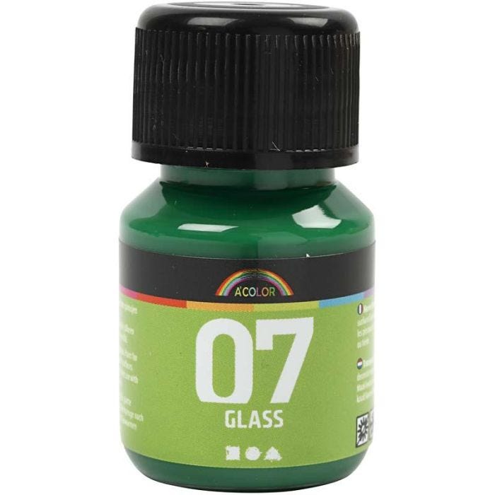 A-Color Glass, brilliant groen, 30 ml/ 1 fles