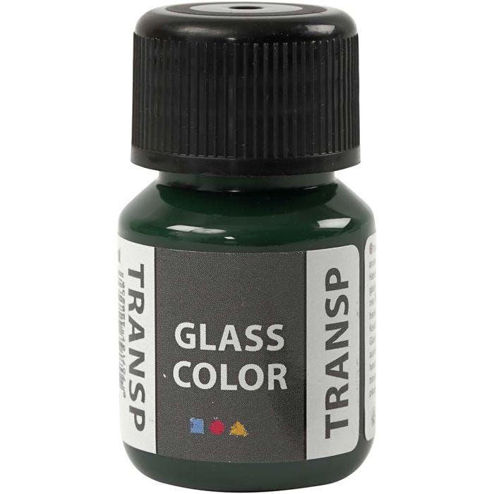 Glass Color Transparent, brilliant groen, 30 ml/ 1 fles