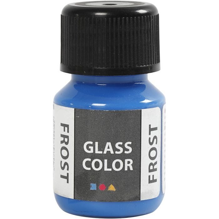 Glass Color Frost, blauw, 30 ml/ 1 fles