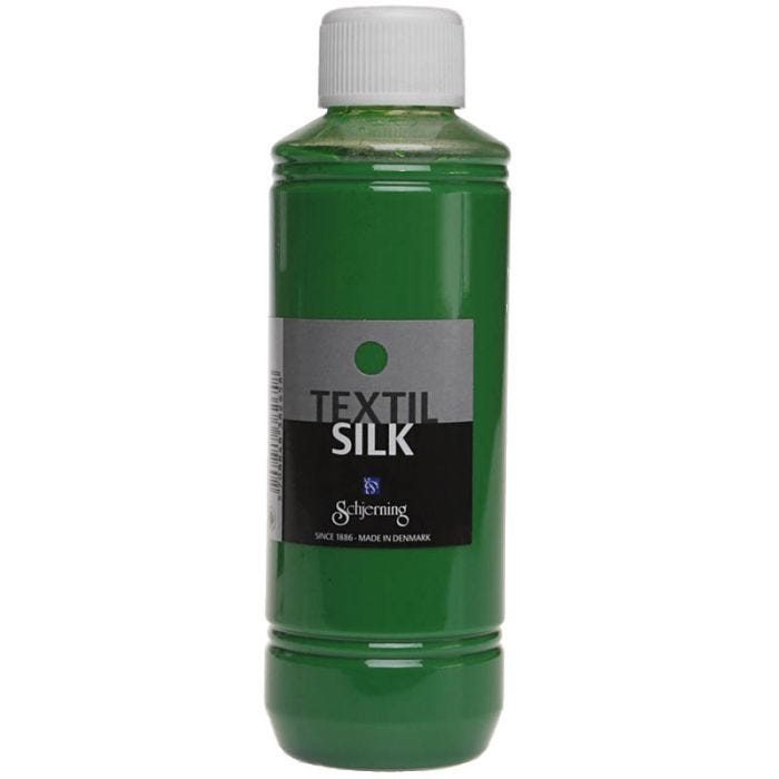 Zijdeverf ES Silk, brilliant groen, 250 ml/ 1 fles