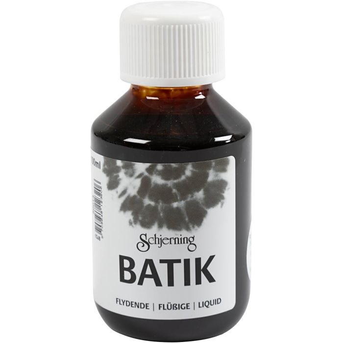 Batikverf, bruin, 100 ml/ 1 fles