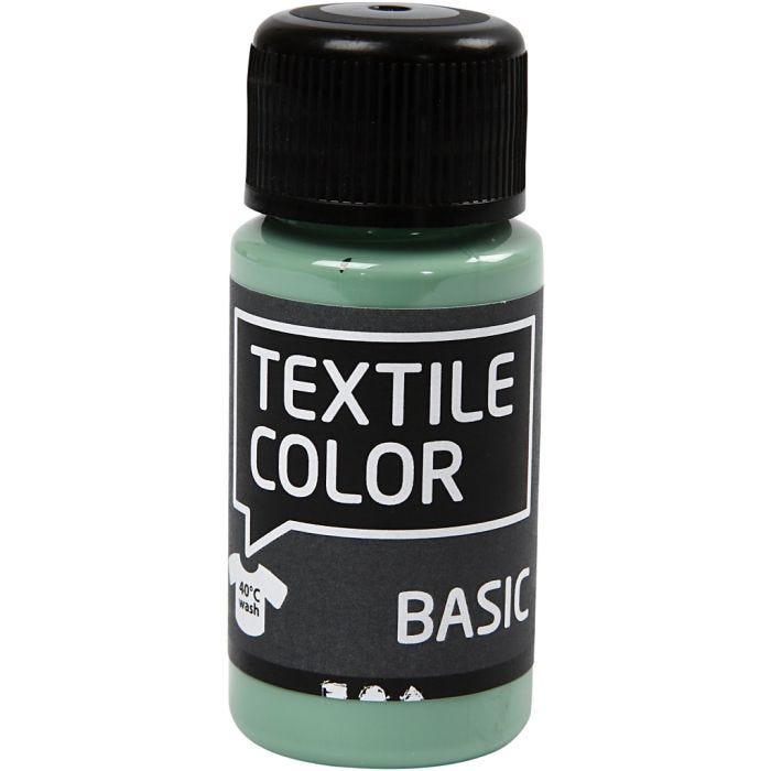 Textielkleur, zeegroen, 50 ml/ 1 fles