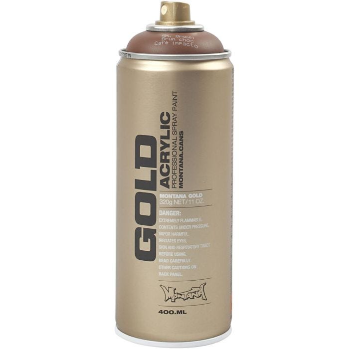 Spray Verf, bruin, 400 ml/ 1 Doosje