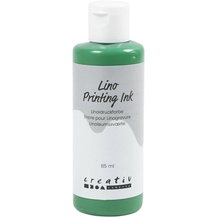 Linoleum Verf, groen, 85 ml/ 1 fles