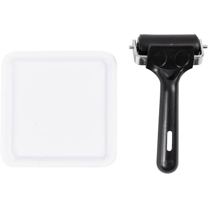 Toolkit voor linosnede, B: 6 cm, afm 12x12 cm, 1 doos
