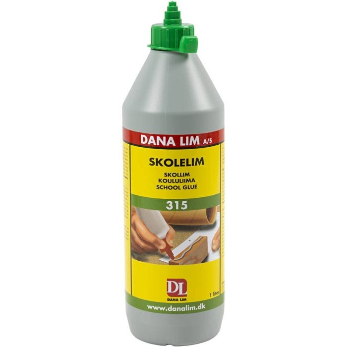 Schoollijm, 1 L/ 1 fles