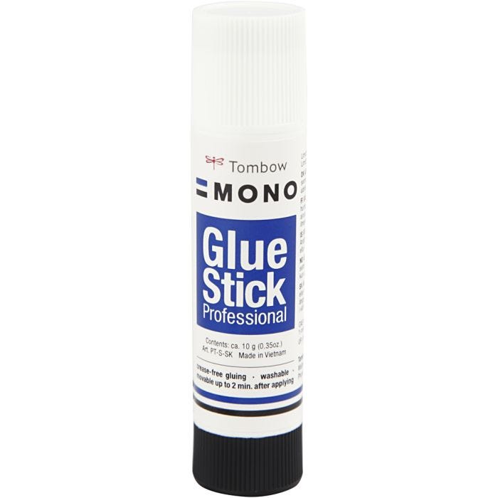Tombow lijmstift, 10 gr, 1 stuk