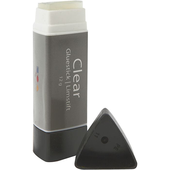 Transparante Lijmstift, 12 gr, 1 stuk