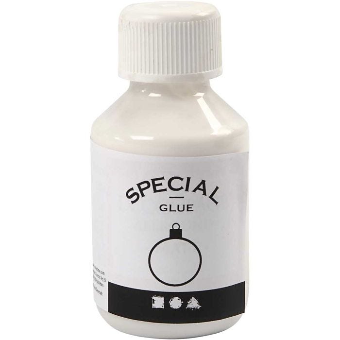 Speciale Glaslijm, transparant, 100 ml/ 1 fles