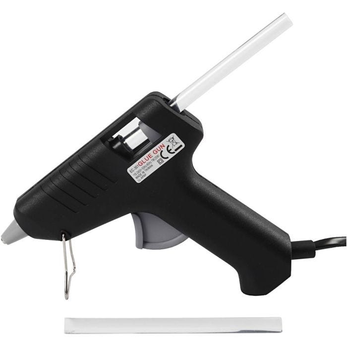 Mini Lijmpistool, 170 °C - Hoge temperatuur, EU, 1 stuk