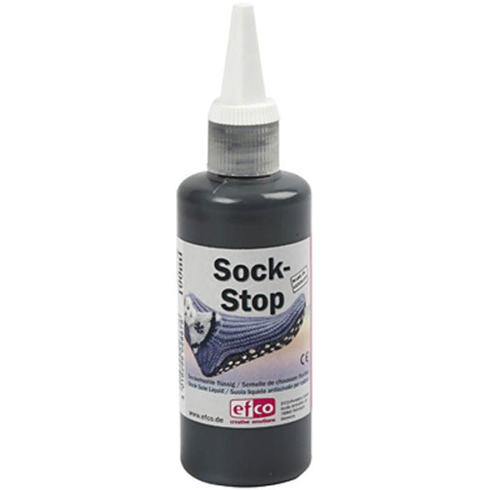 Sock-Stop Antislip, zwart, 100ml/ 1 fles