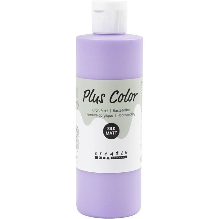 Plus Color Acrylverf, violet, 250 ml/ 1 fles