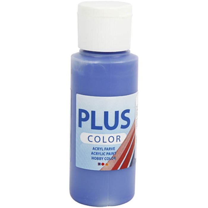 Plus Color Acrylverf, ultra marine, 60 ml/ 1 fles