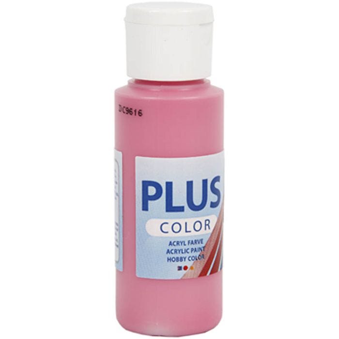 Plus Color Acrylverf, fuchsia, 60 ml/ 1 fles