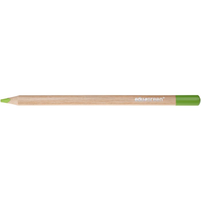 Edugreen Jumbo Kleurpotloden, vulling 5 mm, lichtgroen, 10 stuk/ 1 doos