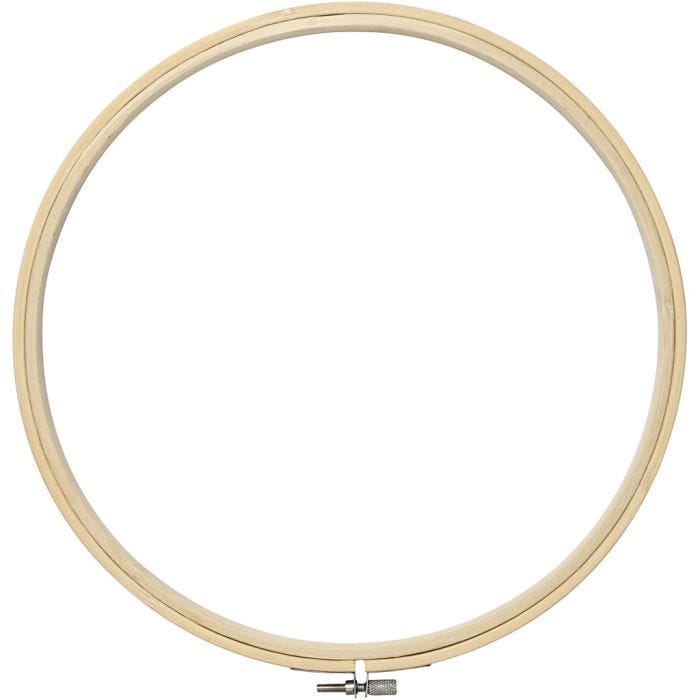 Borduurframe, d 25 cm, 1 stuk