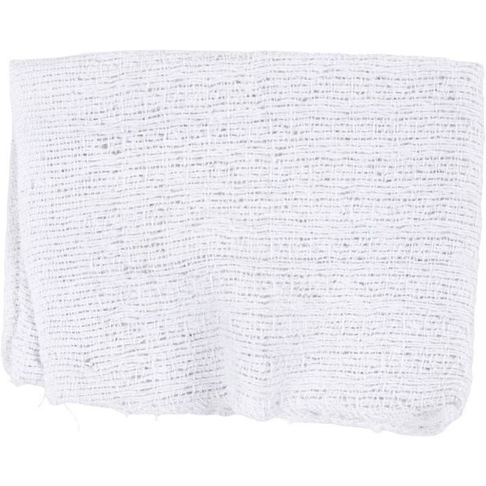 Stoffen doek, Tweede keuze kwaliteit - losjes geweven, afm 38x44 cm, naturel, 20 stuk/ 1 doos