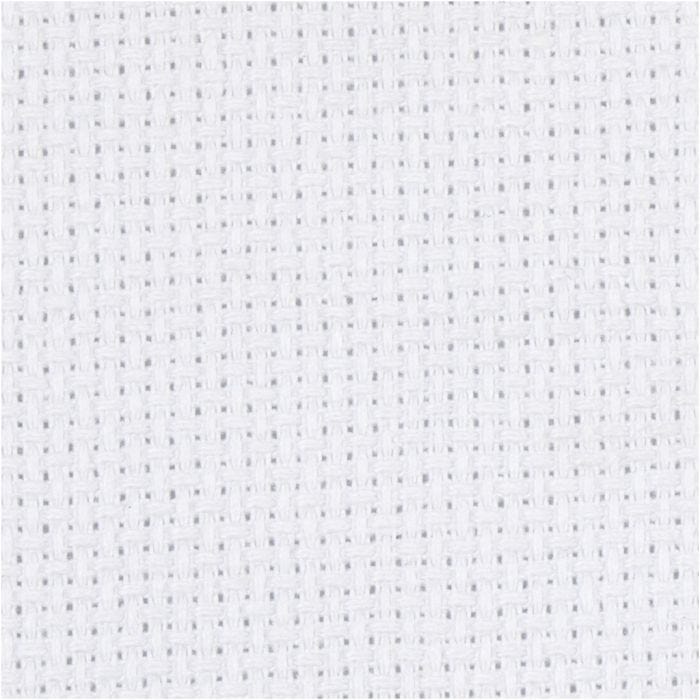 Aida, B: 150 cm, 70 vierkanten per 10 cm, wit, 3 m/ 1 stuk