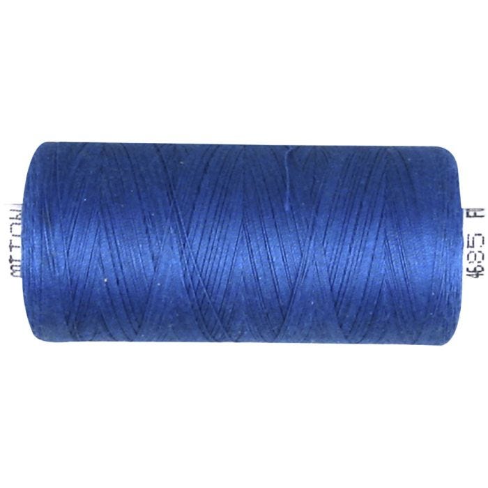Naaigaren, middenblauw, 1000m/ 1 rol