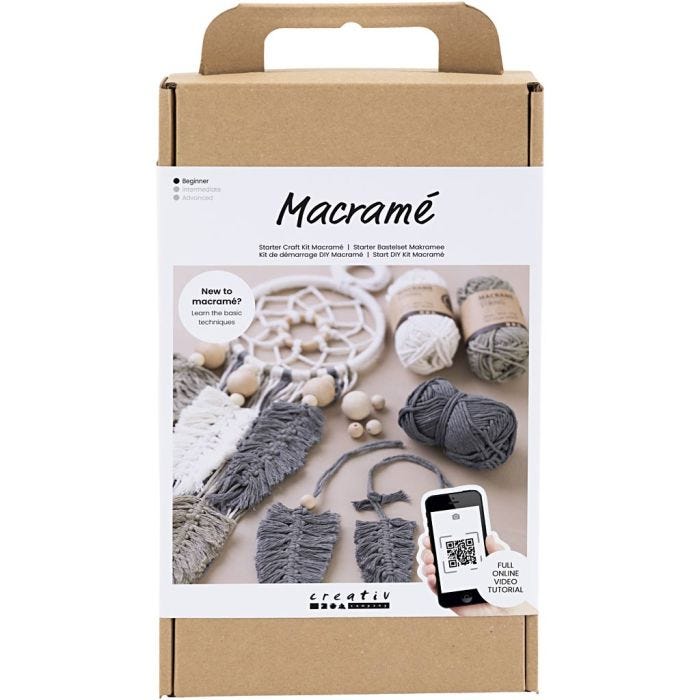 Starter Hobbyset Macramé, 1 doos