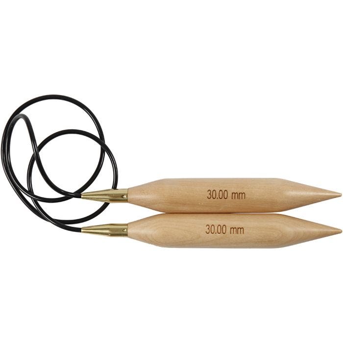 Rondbreinaalden, L: 150 cm, afm 30 mm, 1 stuk