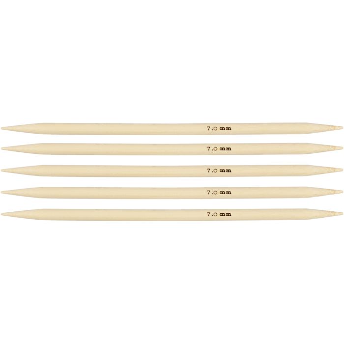 Sokken breinaalden, 20 cm, 7 mm, 1 set