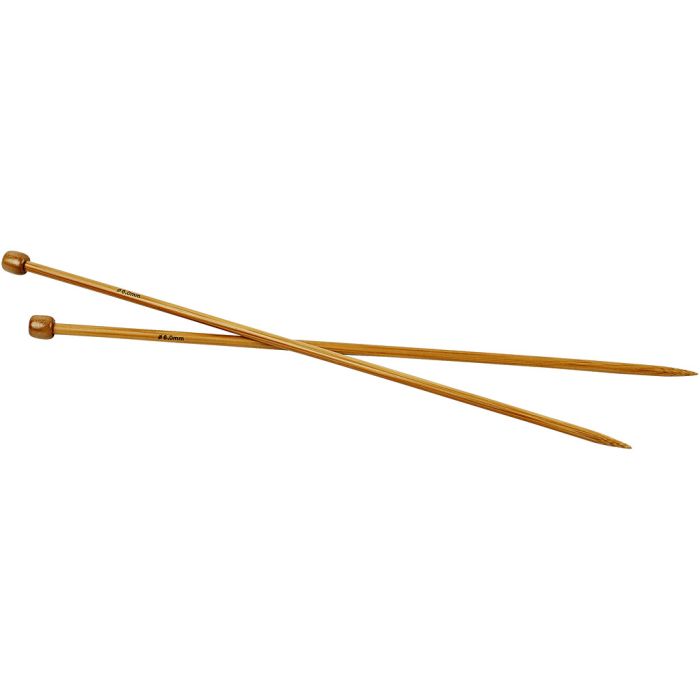 Breinaalden, 35 cm, 6 mm, 1 paar