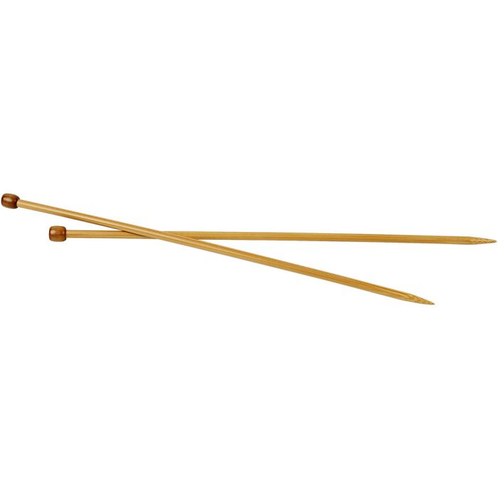 Breinaalden, L: 35 cm, afm 6,5 mm, 1 paar
