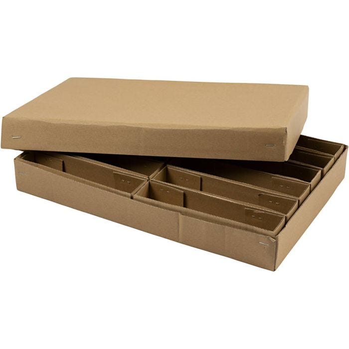 Box voor potloden, 6x26x38 cm, 1 stuk