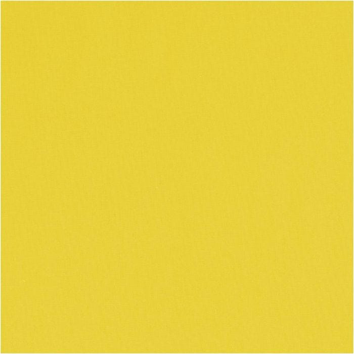 Stof, B: 145 cm, 140 gr, geel, 10 m/ 1 rol