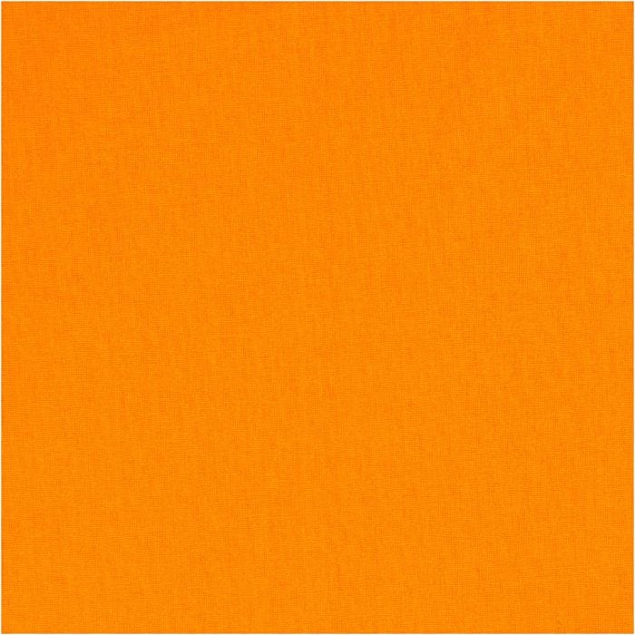 Stof, B: 145 cm, 140 gr, oranje, 10 m/ 1 rol