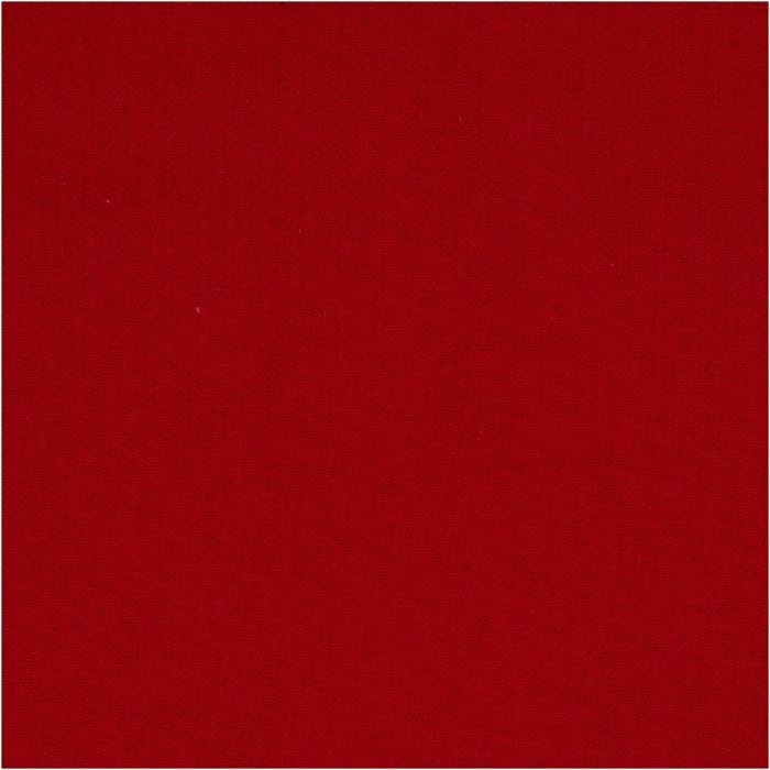 Stof, B: 145 cm, 140 gr, rood, 10 m/ 1 rol