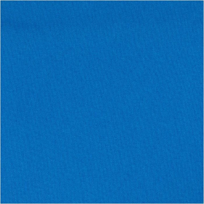 Stof, B: 145 cm, 140 gr, blauw, 10 m/ 1 rol