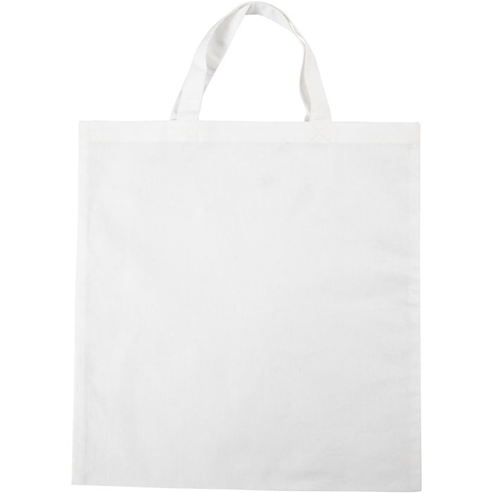 Tas, afm 38x42 cm, 130 gr, wit, 1 stuk