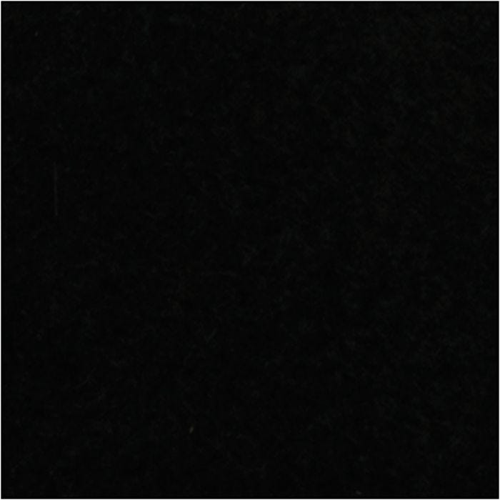 Fleece, L: 125 cm, B: 150 cm, 200 gr, zwart, 1 stuk