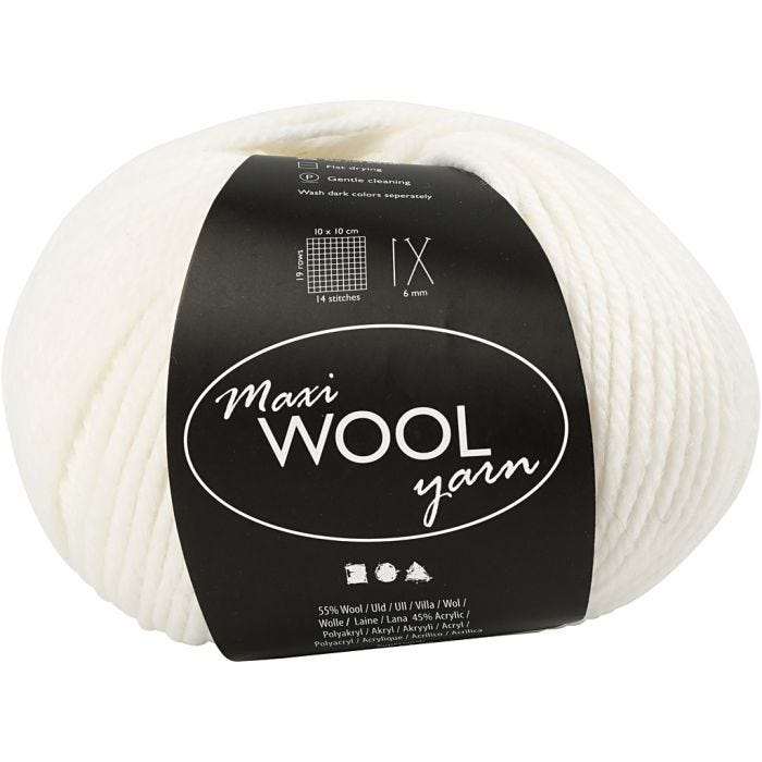 Wolgaren, 125 M, off-white, 100gr/ 1 bol