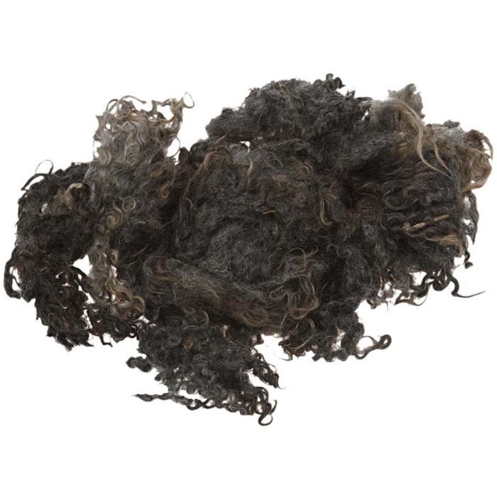 Curly Locks, donkergrijs, 100 gr/ 1 bol