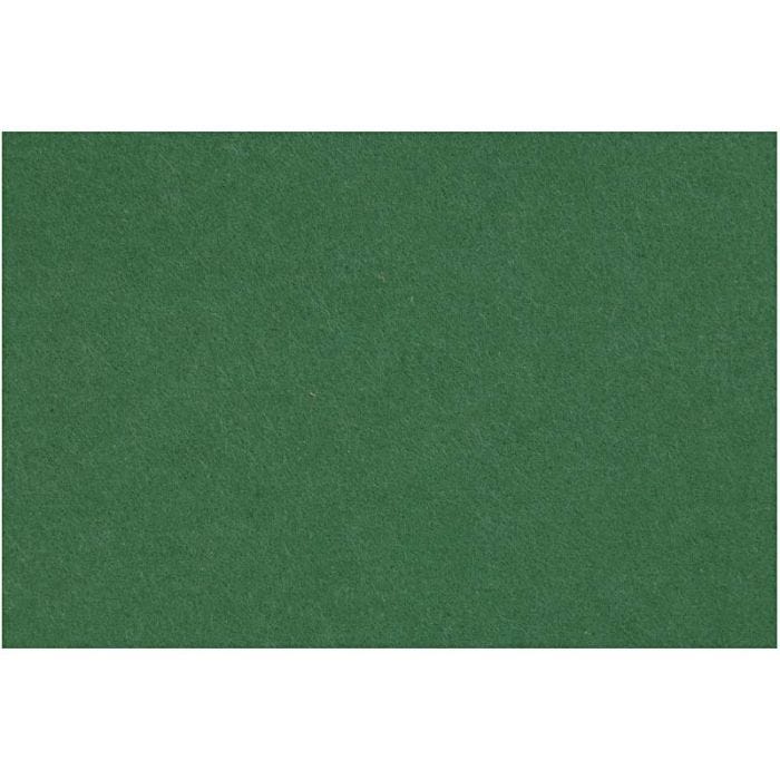 Hobbyvilt, vel 42x60 cm, dikte 3 mm, donkergroen, 1 vel