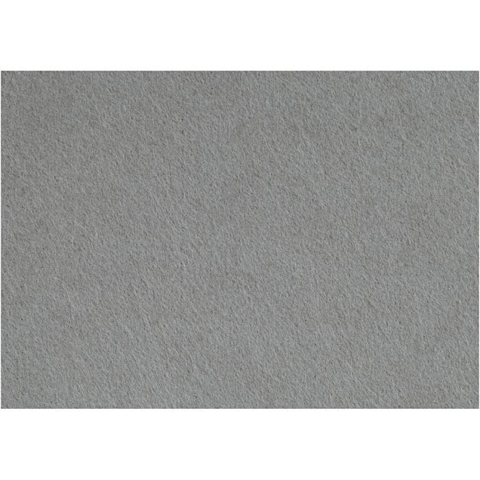 Hobbyvilt, vel 42x60 cm, dikte 3 mm, grijs, 1 vel