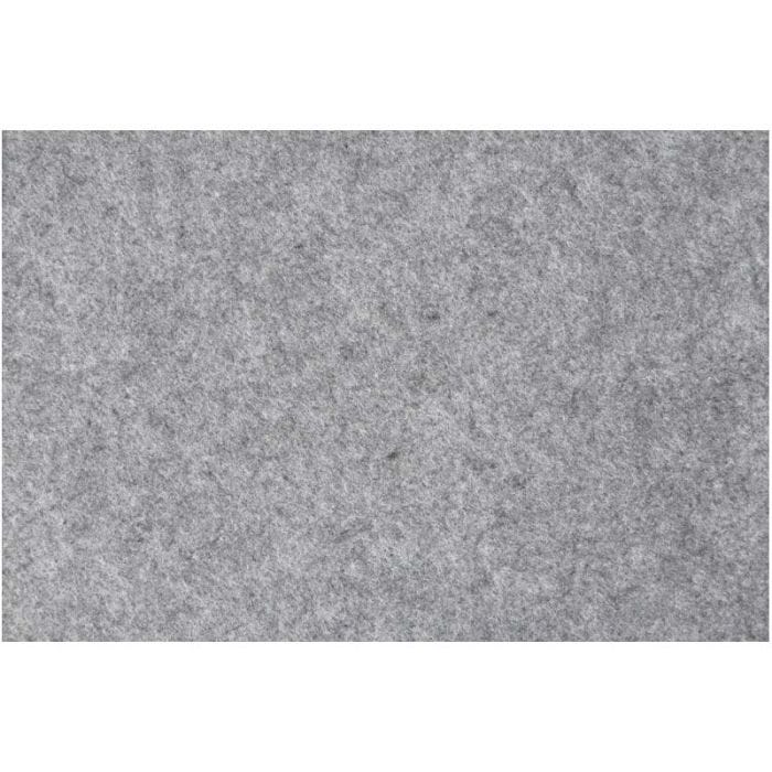 Hobbyvilt, vel 42x60 cm, dikte 3 mm, grijs, 1 vel
