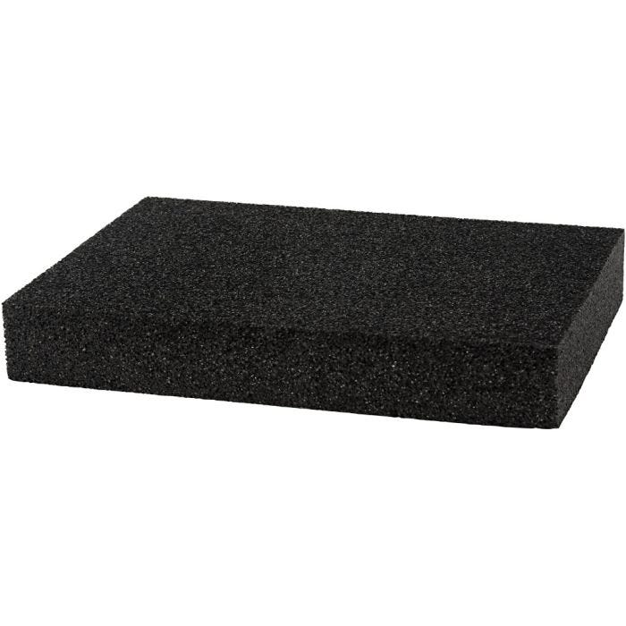 Naaldvilten blok, afm 21x30, dikte 45 mm, 1 stuk