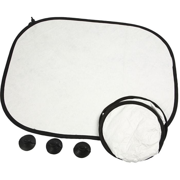 Zonneschermen Auto, H: 35 cm, B: 44 cm, 2 stuk/ 1 doos