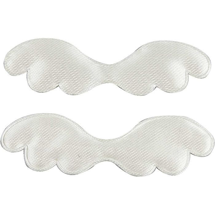 Stoffen vleugels, B: 7 cm, 50 stuk/ 1 doos