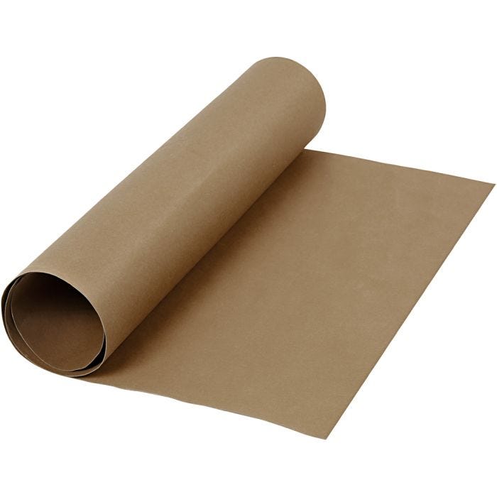 Faux Leather Papier, B: 50 cm, unikleurig, 350 gr, donkerbruin, 1m/ 1 rol