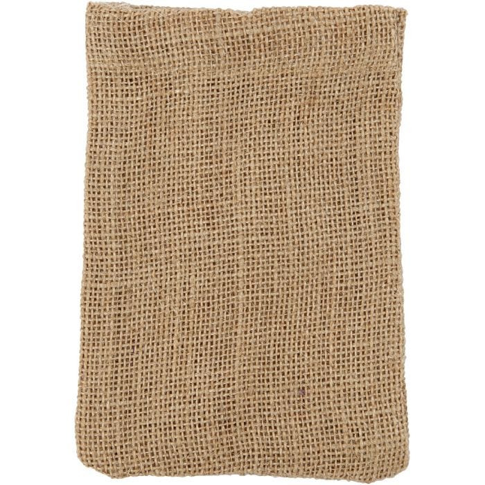 Tas, afm 10x15 cm, 275 gr, bruin, 4 stuk/ 1 doos