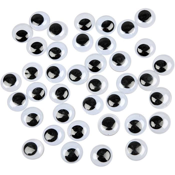Wiebelogen, niet zelfklevend, d 20 mm, 16 stuk/ 1 doos