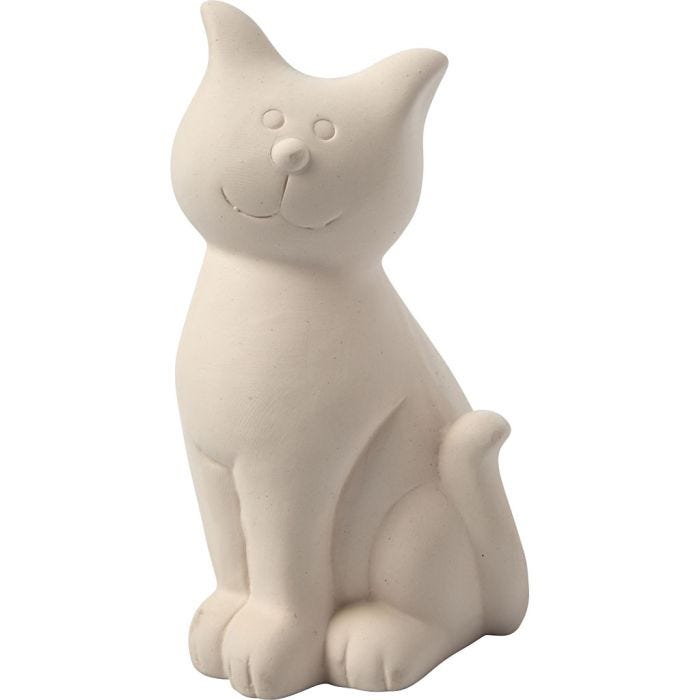 Spaarkat, H: 14 cm, 8 stuk/ 1 doos